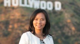 Sutradara Hollywood, Livi Zheng pernah makan kue mochi di Sukabumi. l Istimewa