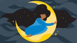 Ilustrasi bermimpi saat tidur. l Istimewa