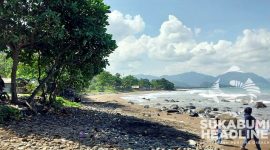 Pantai Kamboja di Cikakak, Kabupaten Sukabumi. l sukabumiheadline.com