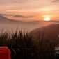 Memandang sunset di Bukit Karang Numpang. l Ali Ma’mun Iman