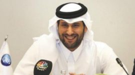 Sheikh Jassim dari pihak Konsorsium Qatar. l Istimewa