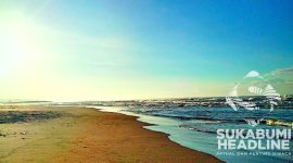 Suasana Pantai Keusik Urug, Tegalbuleud, Kabupaten Sukabumi. l Istimewa