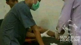 Ulah geng motor, penjual nasgor jadi korban di Lembursitu, Kota Sukabumi. l Istimewa