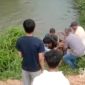 Evakuasi pelajar SMPN 1 Ciambar tenggelam di sungai. l Istimewa