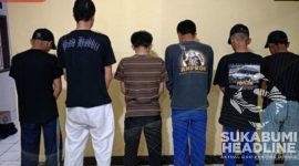 Pelajar di Sukabumi ditangkap polisi karena bawa Sajam dan miras. l Istimewa