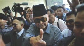 Pimpinan Ponpes Al Zaytun, AS Panji Gumilang. l Istimewa