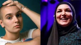 Sinead O'Connor saat muda dan setelah mualaf. l Istimewa