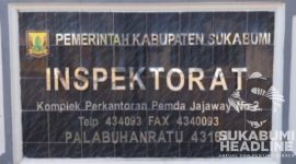 Kantor Inspektorat Kabupaten Sukabumi. l Istimewa