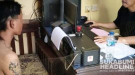 DMJ terduga penganiaya gadis di bawah umur. l Istimewa