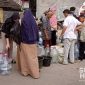 PMI memberikan bantuan air bersih untuk warga dua kecamatan di Kota Sukabumi. l Istimewa