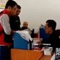 Tim Kejari Kabupaten Sukabumi memeriksa salah satu SMP swasta di Kabandungan, Sukabumi. l Istimewa