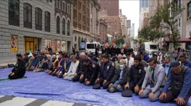 Umat Muslim New York diizinkan kumandangkan adzan Maghrib dan Jumat saat Ramadhan. l Istimewa