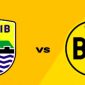 Persib Bandung vs Borussia Dortmund. l Istimewa