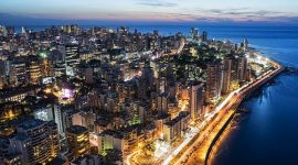 Suasana ibu kota Lebanon, Beirut. l Istimewa