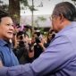 Prabowo Subianto saat bertemu Susilo Bambang Yudhoyono. l Istimewa