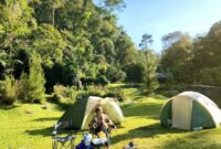 Camping ground di Pondok Halimun Sukabumi. l Istimewa