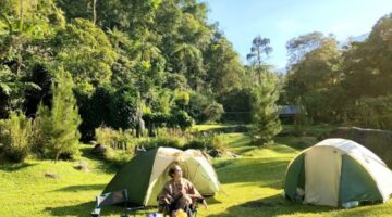 Camping ground di Pondok Halimun Sukabumi. l Istimewa