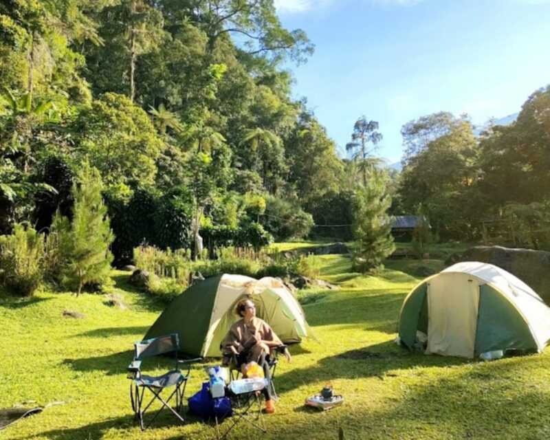 Camping ground di Pondok Halimun Sukabumi. l Istimewa