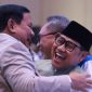 Prabowo Subianto dan Muhaimin Iskandar berpelukan. l Istimewa