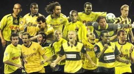 Susunan pemain Borussia Dortmund melawan Persib Bandung All Stars. l Istimewa