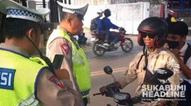 Pemotor melanggar dirazia polisi dalam Operasi Zebra Lodaya 2023. l Istimewa