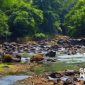 Kawasan longsor purba di aliran Sungai Cimandiri. l Istimewa