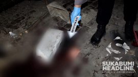 Polisi saat melakukan identifikasi I Istimewa