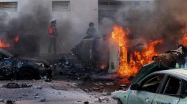 Hamas pada Kamis (12/10/2023) menembakkan rentatan roket ke Tel Aviv sebagai balasan Israel yang menyerang dua kamp pengungsi Gaza. l Istimewa