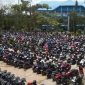 Parkir sepeda motor di kampus UMMI, Kota Sukabumi. l Istimewa