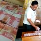 Uang palsu senilai Rp105 juta diamankan dari sebuah vila di Kadudampit, Kabupaten Sukabumi. l Istimewa
