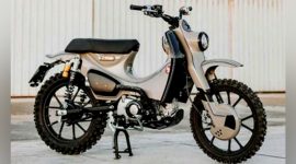 Honda Super Cub C125X. l autoby.co.jp