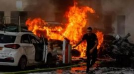 Kawasan pemukiman ilegal di Israel diserang Hamas. l Istimewa