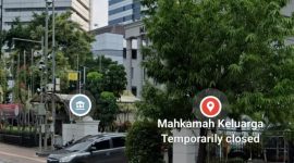 Titik lokasi Gedung Mahkamah Konstitusi. l Istimewa