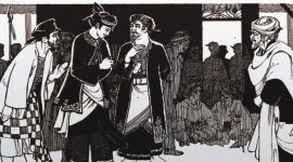 Ilustrasi Bujangga Manik. l Istimewa