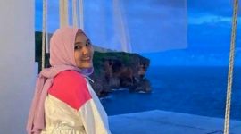 Elvina Sofiyanti, istri dari Eriyanto. l Elvina Sofiyanti