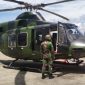Helikopter Bell 412EP versi militer produksi PT Dirgantara Indonesia. l Istimewa
