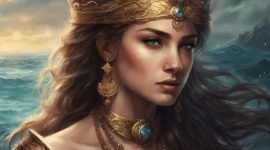 Ilustrasi Putri Kandita, putri kesayangan Prabu Siliwangi. l Istimewa