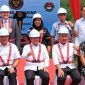 Groundbreaking pembangunan gedung SMA Taruna Nusantara di Kota Cimahi. l Istimewa