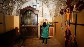Pemeluk Kristen di Gaza, Palestina. l Istimewa
