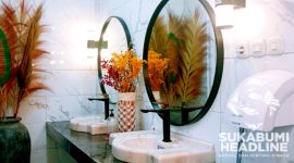 Toilet Sultan di SPBU 34-43303, Cicurug, Kabupaten Sukabumi. l sukabumiheadline.com