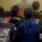 15 pria pelaku melakan sopir truk di Cikembar, Kabupaten Sukabumi. l Istimewa
