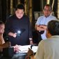 Ridwan Kamil berdiskusi dengan Presiden Joko Widodo dan jajaran menteri Kabinet Indonesia Maju. l Erick Thohir