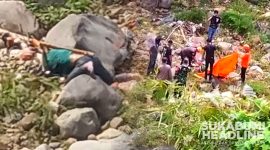 Penemuan mayat wanita di Sungai Cipelang, Sukabumi. l Istimewa