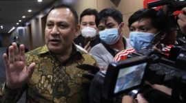 Firli Bahuri ditetapkan sebagai tersangka pemerasan SYL. l Istimewa