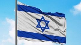 Bendera Zionis Israel. l Istimewa
