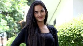 Faby Marcelia tengah membintangi sinetron Mahligai untuk Cinta yang syuting di Sukabumi. l Istimewa
