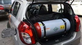 Instalasi CNG ke kendaraan Mobil. l Istimewa