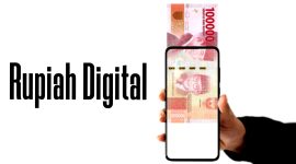 Ilustrasi Rupiah Digital. l Istimewa