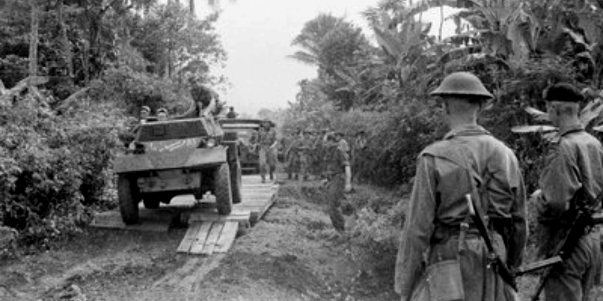 Pasukan Sekutu saat berperang dengan pejuang Indonesia di Bojongkokosan, Sukabumi. l Istimewa