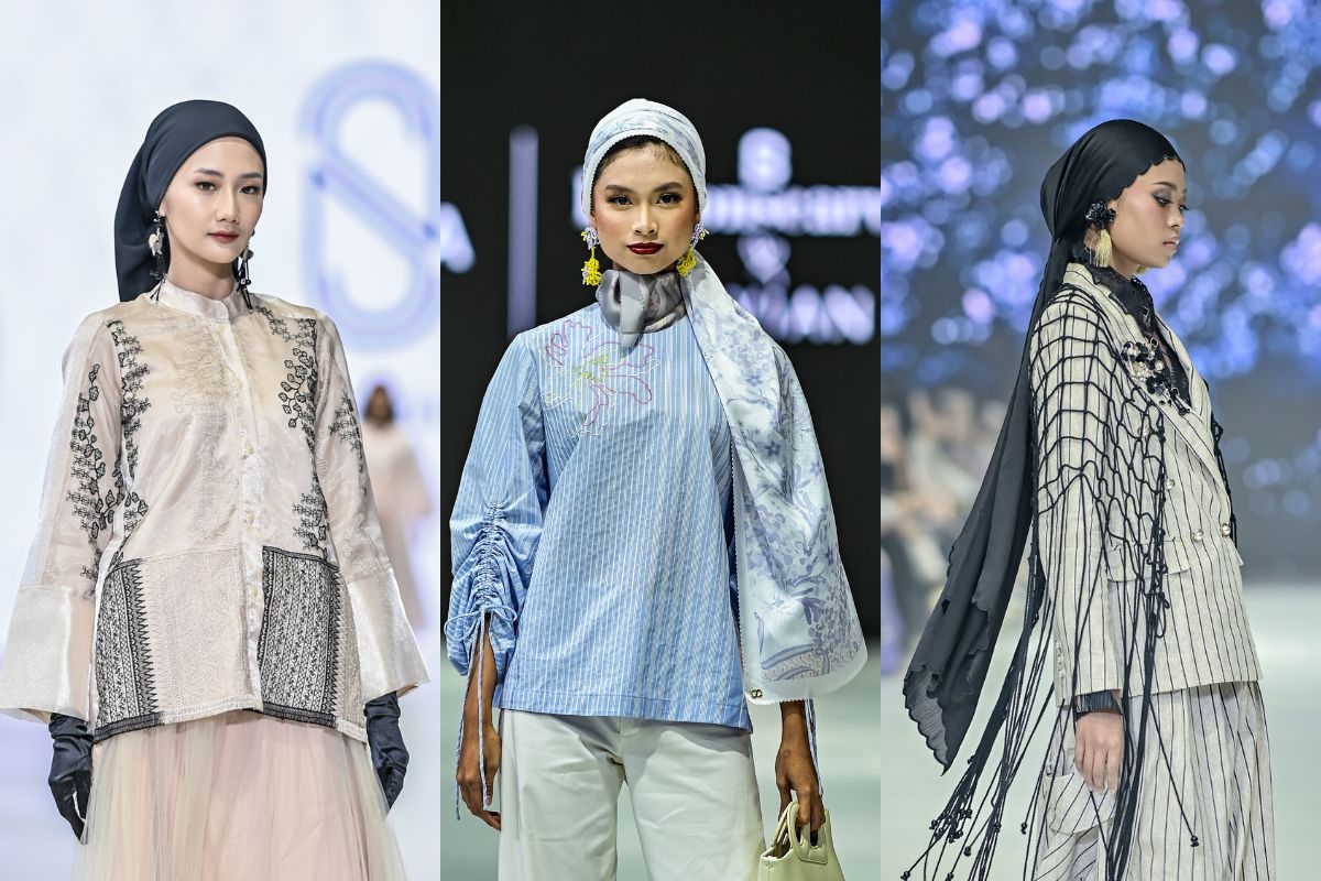 Koleksi 4season Hijab, Buttonscarves dan Jovian, Aleza. l Istimewa